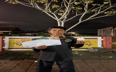 Juara 3 Lomba Pencak Silat Pagar Nusa