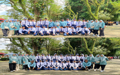 GERAK JALAN TINGKAT SMP/MTS MEMPERINGATI HUT RI KE-80